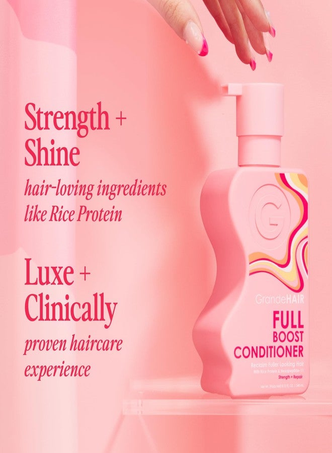 Grande Cosmetics Conditioner For Women, Cleanses, Exfoliates & Reduces Fallout For Fuller-Looking Hair, Sulfate-Free (8.12 oz) - Image 4